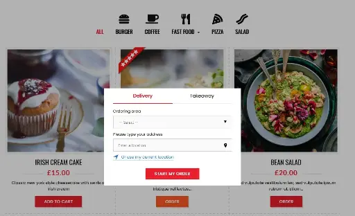 Restaurant Website